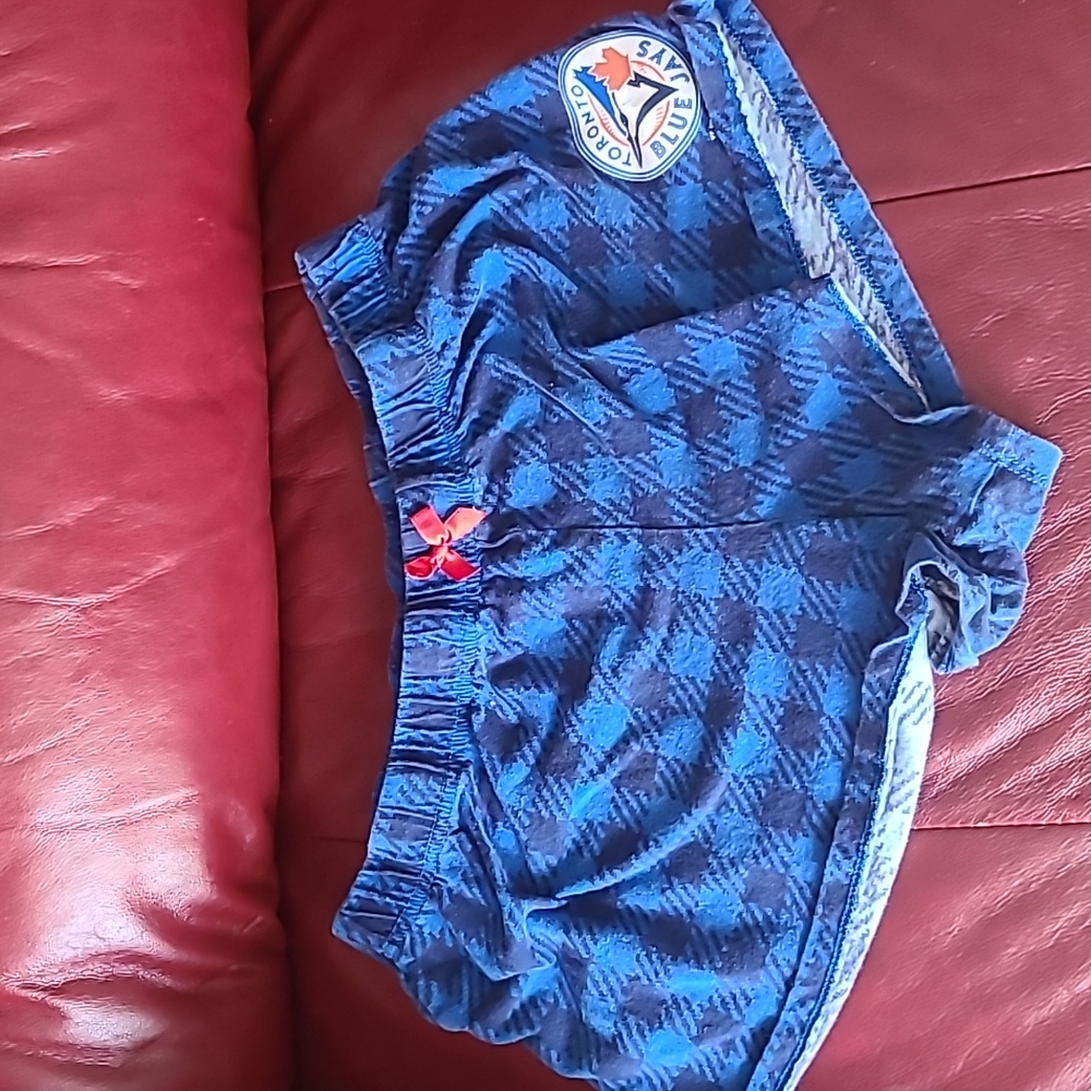 Blue Jay's pajama shorts sleepwear